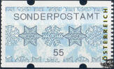 Österreich 2009 Automatenmarke ** - € 0,55 - Schneekristalle: SONDERPOSTAMT -