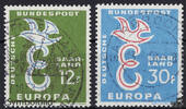 Deutschland Saarland 1958 ** - EUROPA, Taube -