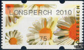 Österreich 2010 Automatenmarke ** - € 0,75 - Margeriten: LONSPERCH 2010 -