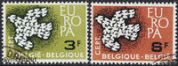 Belgien 1961 o - EUROPA, Taube -
