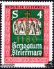Österreich Österreich ** 1980 - 4 S - 800 Jahre Herzogtum Steiermark -
