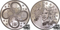 1,5 Euro 2003 Frankreich 1 1/2 Euro 2003 - Einführung des Euro PP