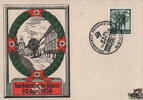 Deutschland Postkarte: Zum Geburtstag des Führers 20. April 1938 -