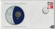 Bahrain Numisbrief - Bahrain, Coin of all Nations -