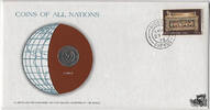 Zypern Numisbrief - Zypern, Coin of all Nations -