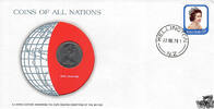 Neuseeland Numisbrief - Neuseeland, Coin of all Nations -