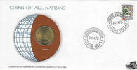 Tunesien Numisbrief - Tunesien, Coin of all Nations -