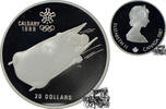 20 Dollar 20 Dollar 1987 - Olympiade - Zweierbob -