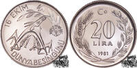 Türkei 20 Lira 20 Lira 1981 - Türkei, FAO -