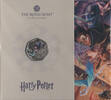 Grossbritannien 50 Pence 50 Pence 2024 - Harry Potter und der Stein der Weisen, Die geflügelten Schlüssel, coloriert -