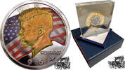 US Presidential Investment - John F. Kennedy - 1/2 Dollar 2010 - 50. Jub., im Etui -