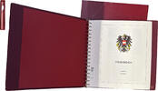 Lindner Österreich - Vordruckblätter Jahrgang 2012-2016, inklusive Ringbinder-Set -