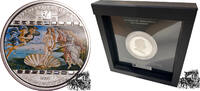 20 Dollar 20 Dollar 2008 - Cook Island - Geburt der Venus - im Originaletui mit Zertifikat -
