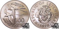 Seychellen 100 Rupees 100 Rupien 1978 - Seychellen, Weißschwanz-Tropikvögel -