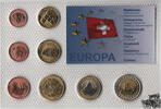 Andorra 0,01-2 Euro KMS - Probe - Schweiz 2003, Prestige Specimen Set -