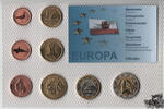 Grossbritannien 0,01-2 Euro KMS - Probe - Gibraltar 2006, Prestige Specimen Set -