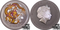 Australien 1 Dollar 1 Dollar 2012 Drache / Lunar Serie, gelb -
