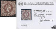 Österreich Österreich - Nr. 41 Ia o 50 Kreuzer 1867 - Kaiser Franz Joseph -