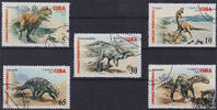 Kuba Kuba 2005 o - 5-90 C - Prähistorische Tiere - Satz -