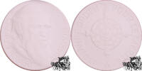 Porzellan Medaille o. J. (1992) - Charles Robert Darwin, Meissen -