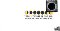Vereinigte Staaten USA 2017 FDC - 49 C - Totale Sonnenfinsternis über den Vereinigten Staaten von Amerika am 21. August 2017 - mit thermochromem La -