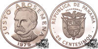 Panama 25 Balboa 25 Cenesimos 1975 - Panama -