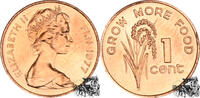 1 Cent 1 Cent 1977 - Reis, F.A.O. -