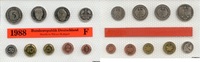 Deutschland 10,68 Mark KMS 1989 J - Deutschland -