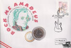 Österreich 1 € Münze + 0,55 € Briefmarke Euro Numisbrief Österreich 2006 - Falco Wien -