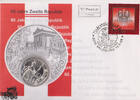 Österreich 10 € Münze + 0,55 € Briefmarke Euro Numisbrief Österreich - 60 Jahre 2. Republik, Salzburg -