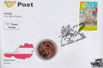 Österreich 5 € Münze + 0,90 € Briefmarke Euro Numisbrief Österreich 2013 - Ski WM 2013 -