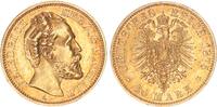 Anhalt 20 Mark 1875 Herzog Friedrich I. 1871-1904 fast vz 3,251.06 £  +  26.01 £ shipping