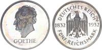 Weimarer Republik 5 Mark 1932 A Berlin zum 100. Todestag Goethes (28. Mä... 3,684.54 £  +  26.01 £ shipping