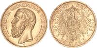 Baden 20 Mark 1894 Großherzog Friedrich I. 1852-1907 kl.Kr., vz 723.90 £  +  26.01 £ shipping