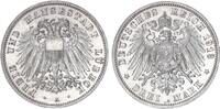 Lübeck 3 Mark 1913 Freie und Hansestadt Lübeck vz-st 238.41 £  +  32.07 £ shipping