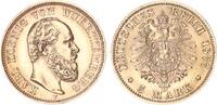 Württemberg 5 Mark 1877 König Karl 1864-1891 vz-st 507.17 £  +  26.01 £ shipping