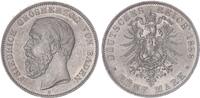 Baden 5 Mark 1888 Großherzog Friedrich I. 1852-1907 Prachtexemplar, vz-s... 2,557.50 £  +  26.01 £ shipping