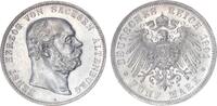 Sachsen Altenburg 5 Mark 1901 Herzog Ernst I. 1853-1908 vz-st 1,517.16 £  +  26.01 £ shipping