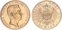 Mecklenburg-Schwerin 20 Mark 1901 Großherzog Friedrich Franz IV. 1897-19... 4,768.23 £  +  26.01 £ shipping