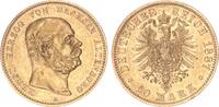 Sachsen Altenburg 20 Mark 1887 Herzog Ernst I. 1853-1908 vz 3,424.45 £  +  26.01 £ shipping