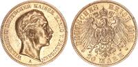 Preußen 20 Mark 1901 Kaiser Wilhelm II. 1888-1918 vz 663.22 £  +  26.01 £ shipping
