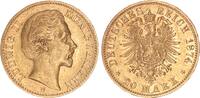 Bayern 20 Mark 1874 König Ludwig II. 1864-1886 ss-vz 715.23 £  +  26.01 £ shipping