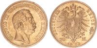 Hessen 20 Mark 1873 Großherzog Ludwig III. 1848-1877 kl. Rdf., ss-vz 715.23 £  +  26.01 £ shipping