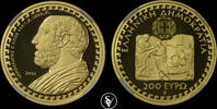 GREECE 200 euro Hippocrates of Cos -