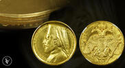 CYPRUS 5 pounds Archbishop Makarios numbered 131/200 -