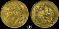 G.BRITAIN 1 sovereign 1821 George IV NGC MS 64 8,236.03 £  +  30.34 £ shipping