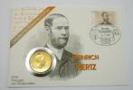 Deutsche Demokratische Republik, DDR 5 Mark Numisbrief - 75. Todestag von Heinrich Hertz -