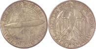 Deutschland/ Weimarer Republik 3 Reichsmark Zum Weltflug des Graf Zeppelin -