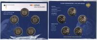 Deutschland, BRD, Germany 5 x 2 Euro Gedenkmünzen Set - 1275. Geburtstag Karl der Große -