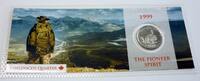 Kanada 25 Cents Christliche Jahrtausendwende 2000 August (Pioniergeist) -